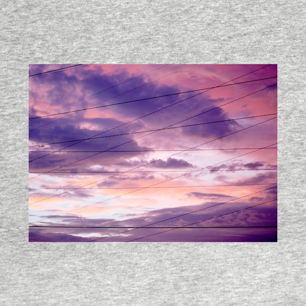 Pink & Purple Clouds/Semi Abstract by LaurieMinor